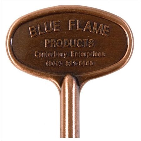 CANTERBURY  ENTERPRISES LLC Blue Flame NKY.8.08 8 in. Universal Key Antique Copper NKY.8.08